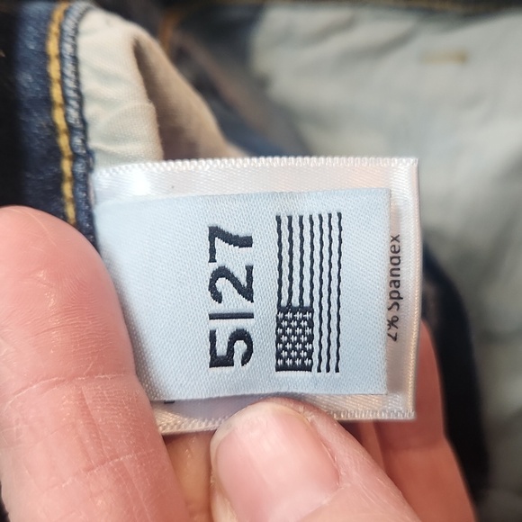 Judy Blue Denim Arts Co distressed jeans # DA8601MD - Picture 5 of 7